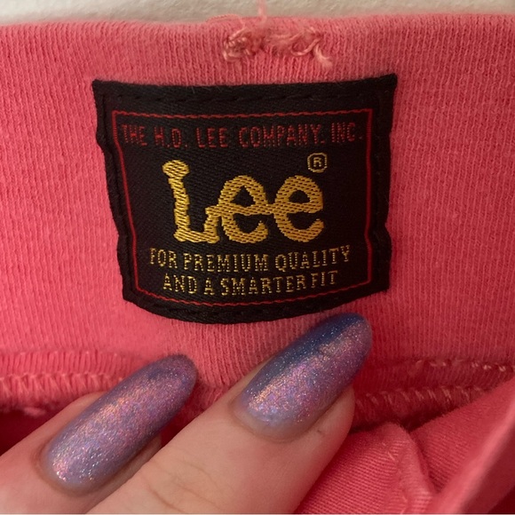 Pink Lee capris size 8 - Picture 5 of 7